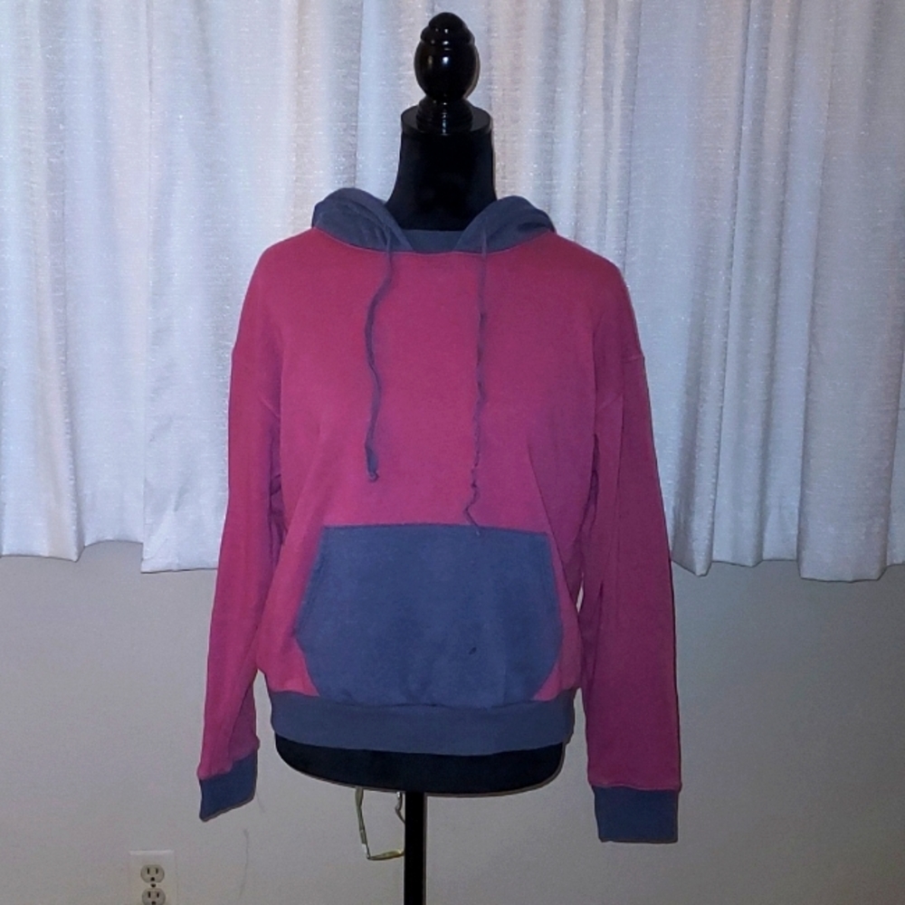 American eagle color block hoodie